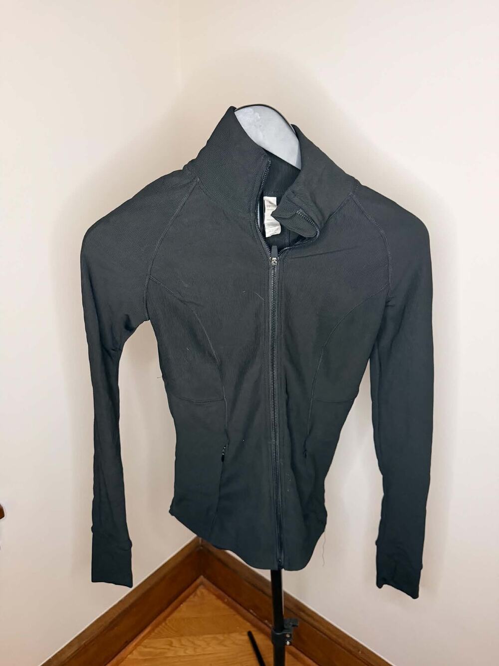 90 Degree by Reflex Women’s XS Black Full Zip Athletic Yoga Jacket
